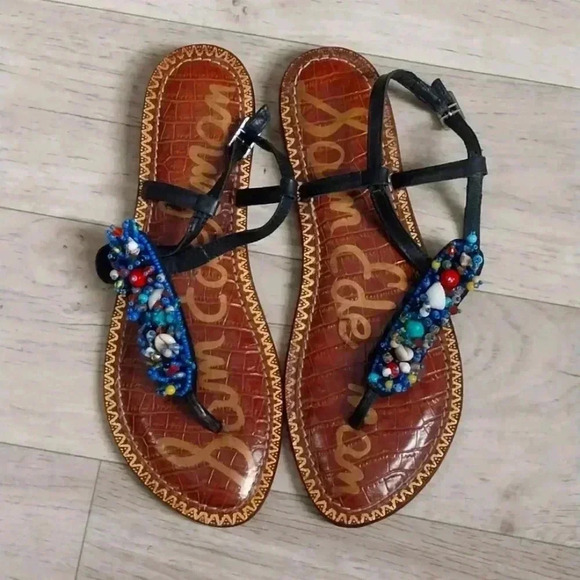 Sam Edelman Gigi Thong Sandals Size 8 - Picture 1 of 5